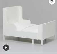 Łóżeczko busunge białe Ikea plus materace!!!