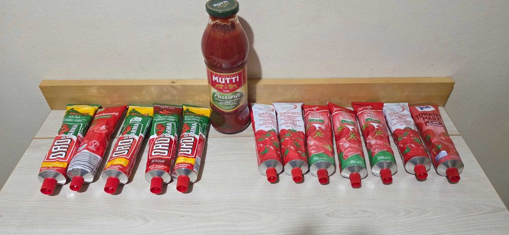 Koncentraty pomidorowe classic/smakowe/przecier pomidor+GRATIS-Niemcy