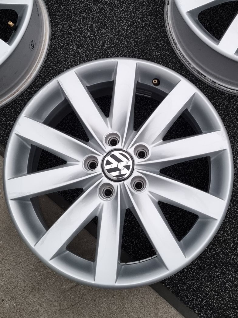 Felgi Alu 17" VW Golf V VI VII Touran Caddy Jetta 5x112 Oryginalne