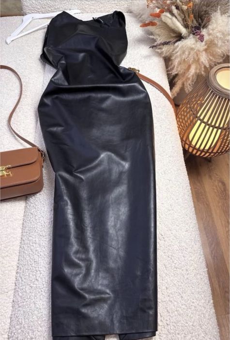 Сукня Zara під шкіру