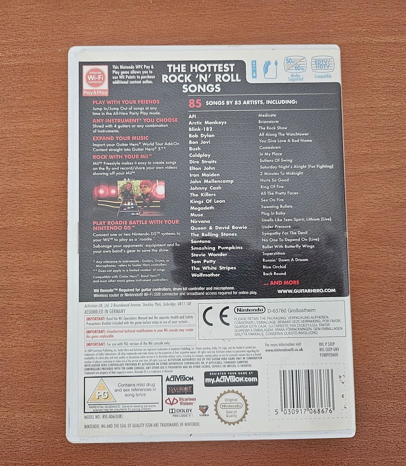 Guitar Hero 5 Wii