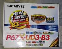 Gigabyte P67X-UD3-B3 + core i3 2100 s1155 +DDR3 4gb1600mhz