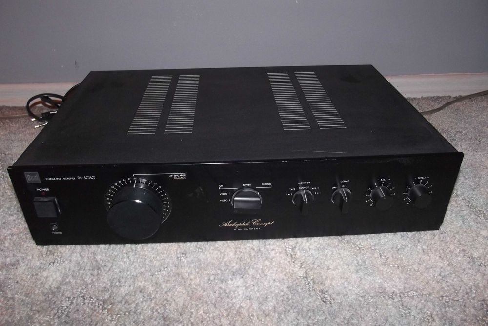 wzmacniacz głośników kolumnowy  DUAL PA-5060 radio tuner