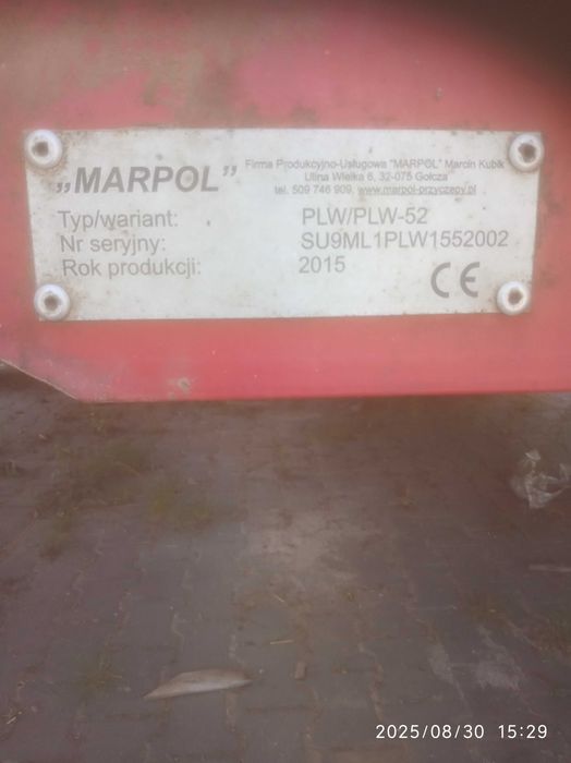 Laweta na skrzyniopalety