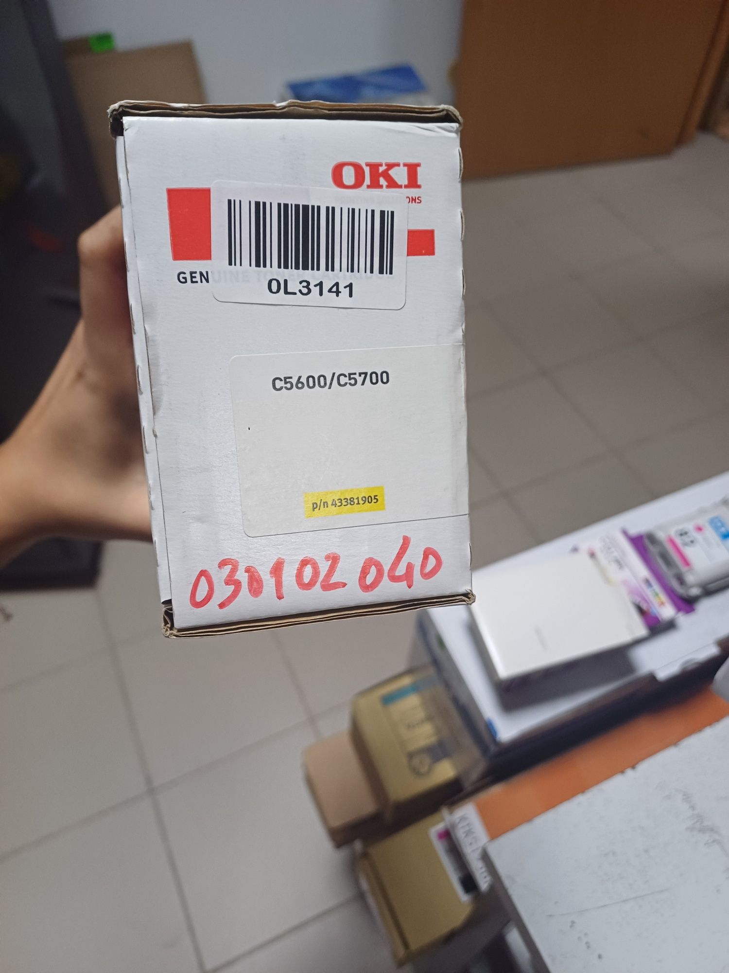 Toner Oki Original C5600/C5700