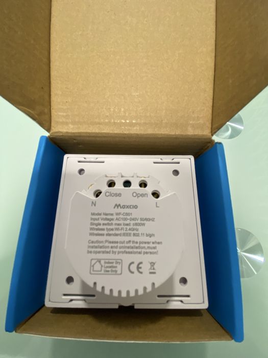 Interruptor inteligente Maxcio Wi-Fi