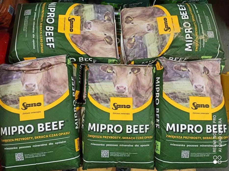 Mipro Beef to mieszanka mineralno-witaminowa z białkiem mocznikowym