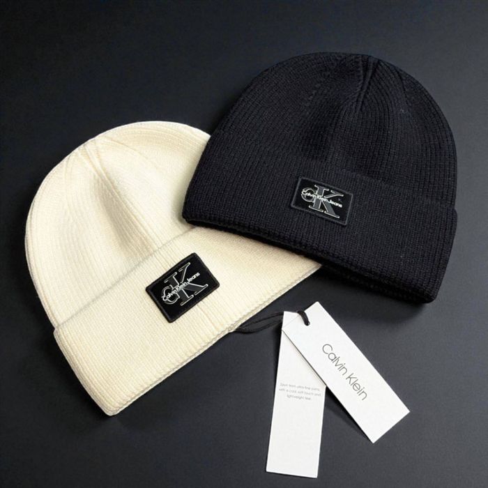 Шапка Calvin Klein чоловіча бавовняна шапка келвін кляйн чоловіча