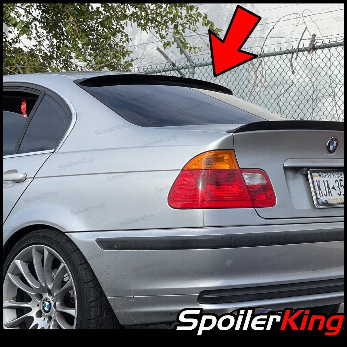 Спойлер BMW 3 E46 накладка на багажник ляду бленда антикрыло козырек