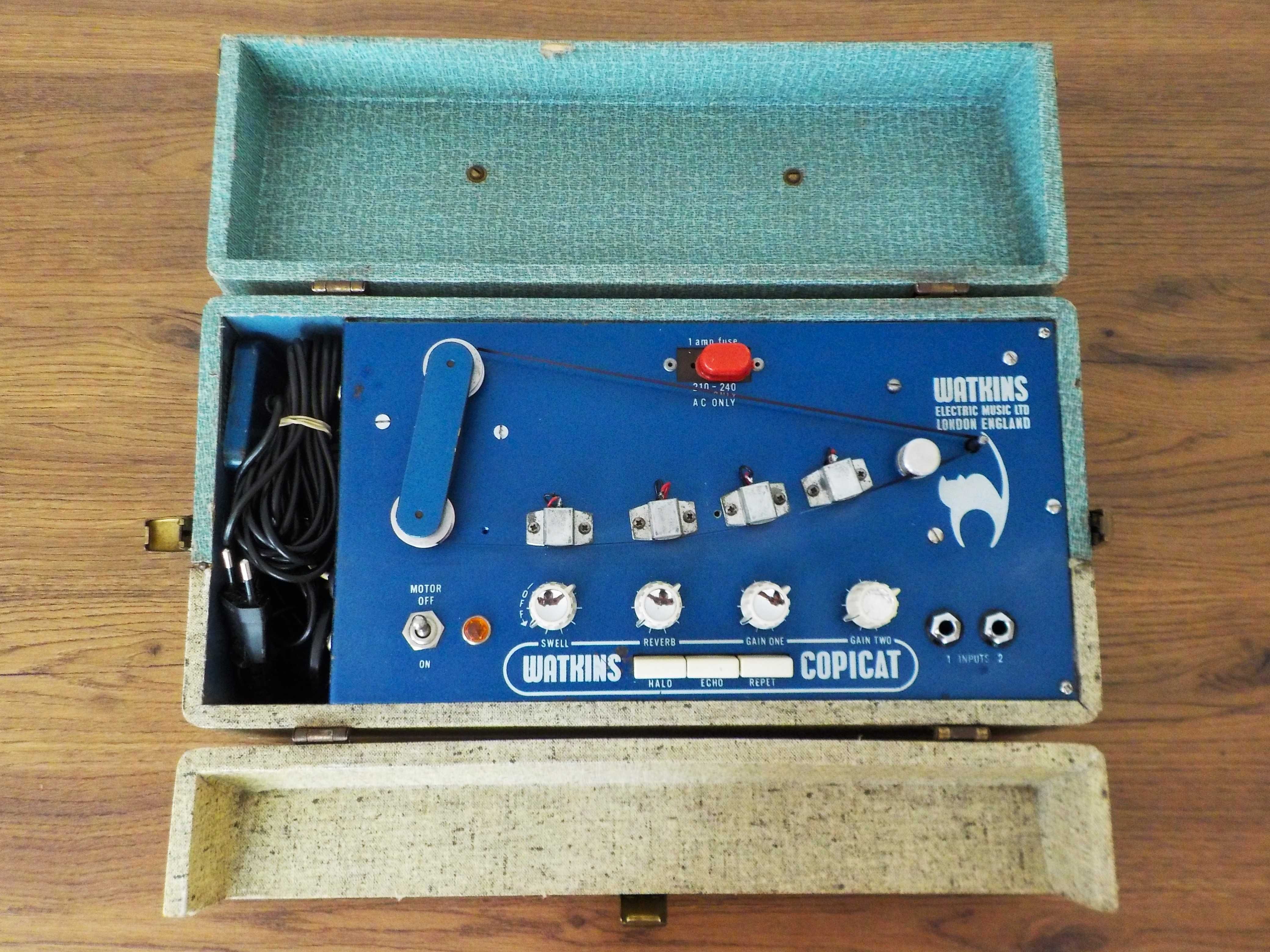 Coleção Echo delay tube valve vintage