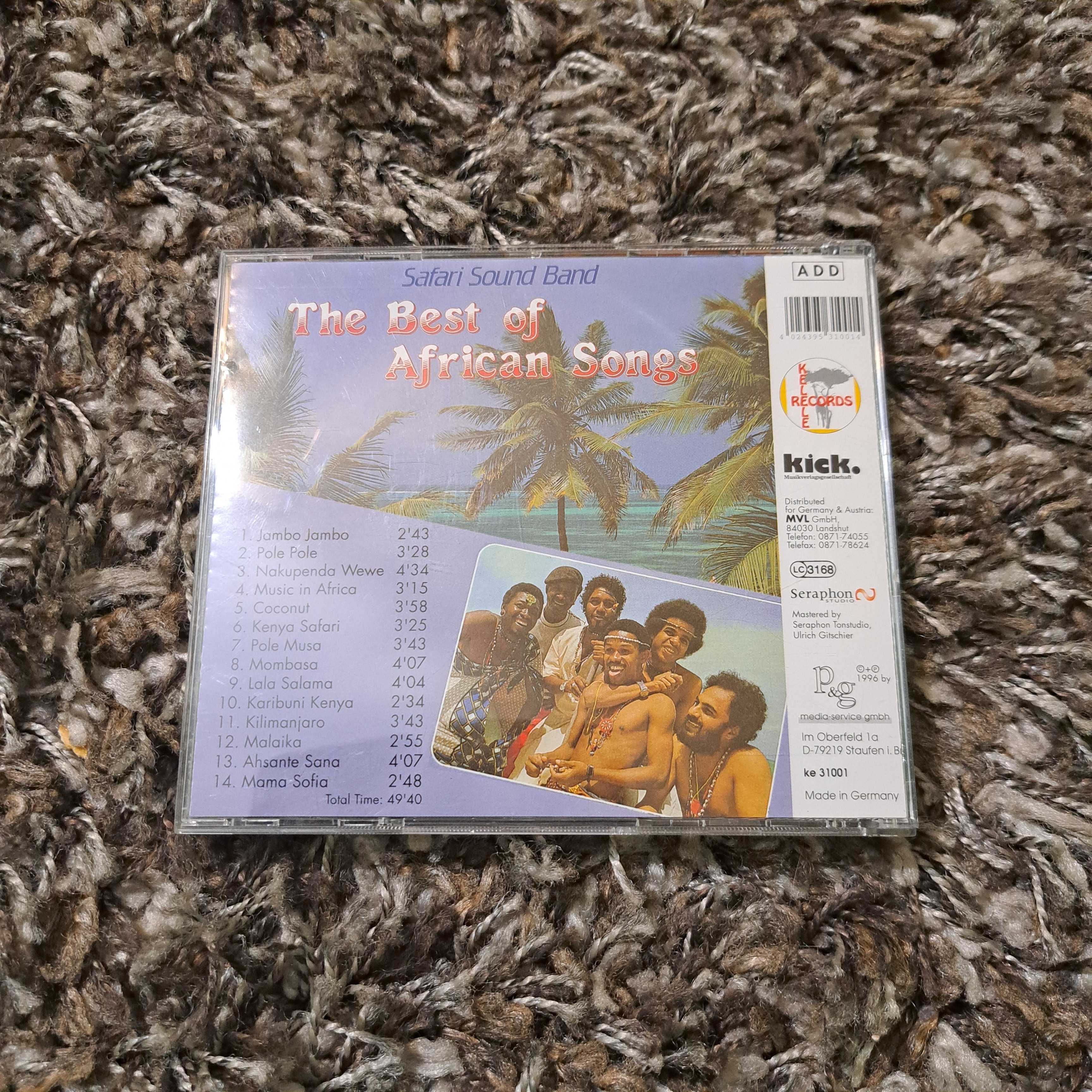 Płyta CD  The Best of Africa Song