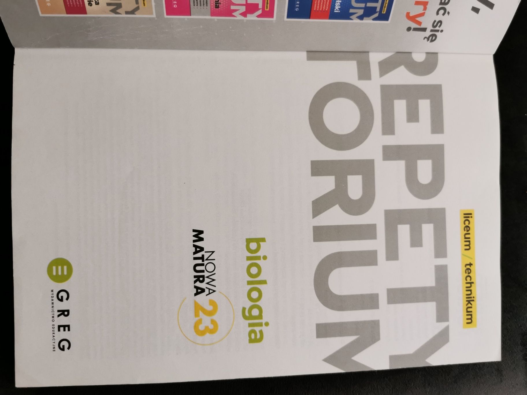 Repetytorium biologia matura