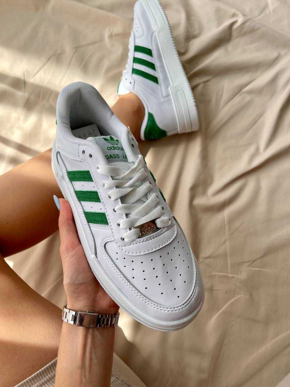 АКЦІЯ! Чоловічі кросівки Adidas Dass-ler ‘White Green’ (41 р.)