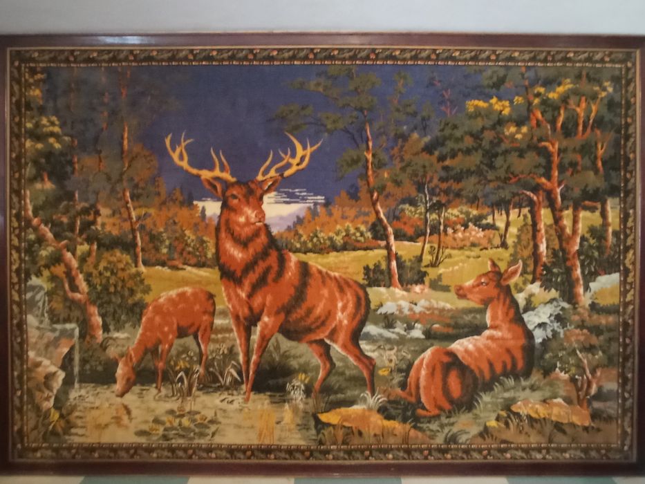 Carpete em moldura