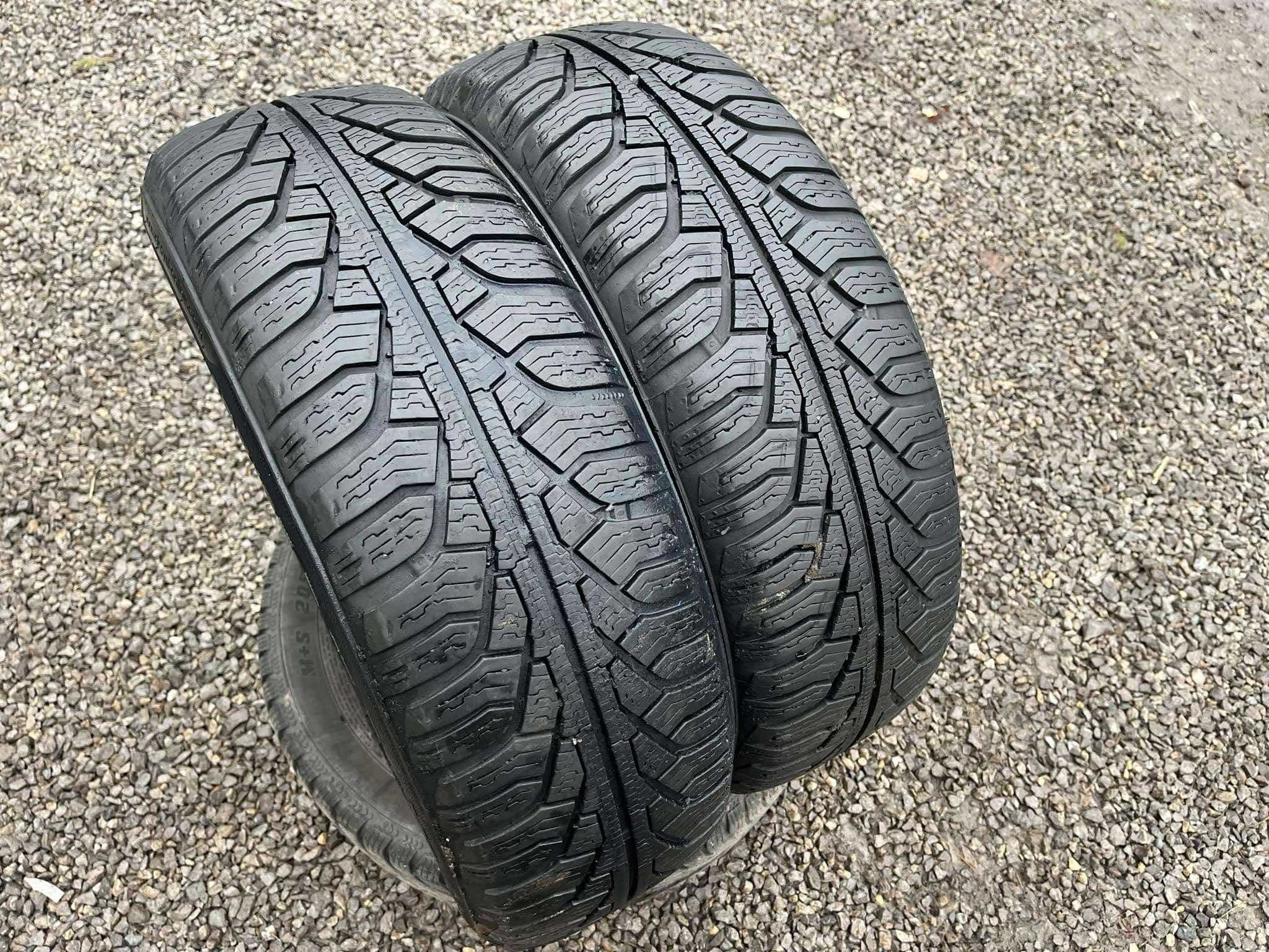 Opony 195/65R15 Uniroyal MS Plus 77 Zima 2sztuki 6,38mm bieżnika