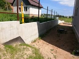 Подпорные стены бетонные работы фундамент Земляные работы копка в ручн