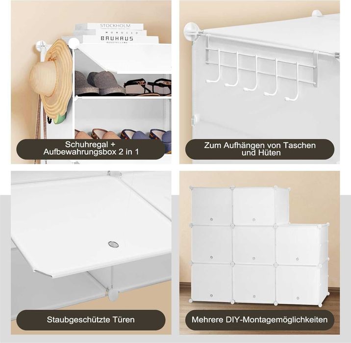 Nowa szafka na buty / regał / półka / organizer / pudełka / WOLTU !K2!