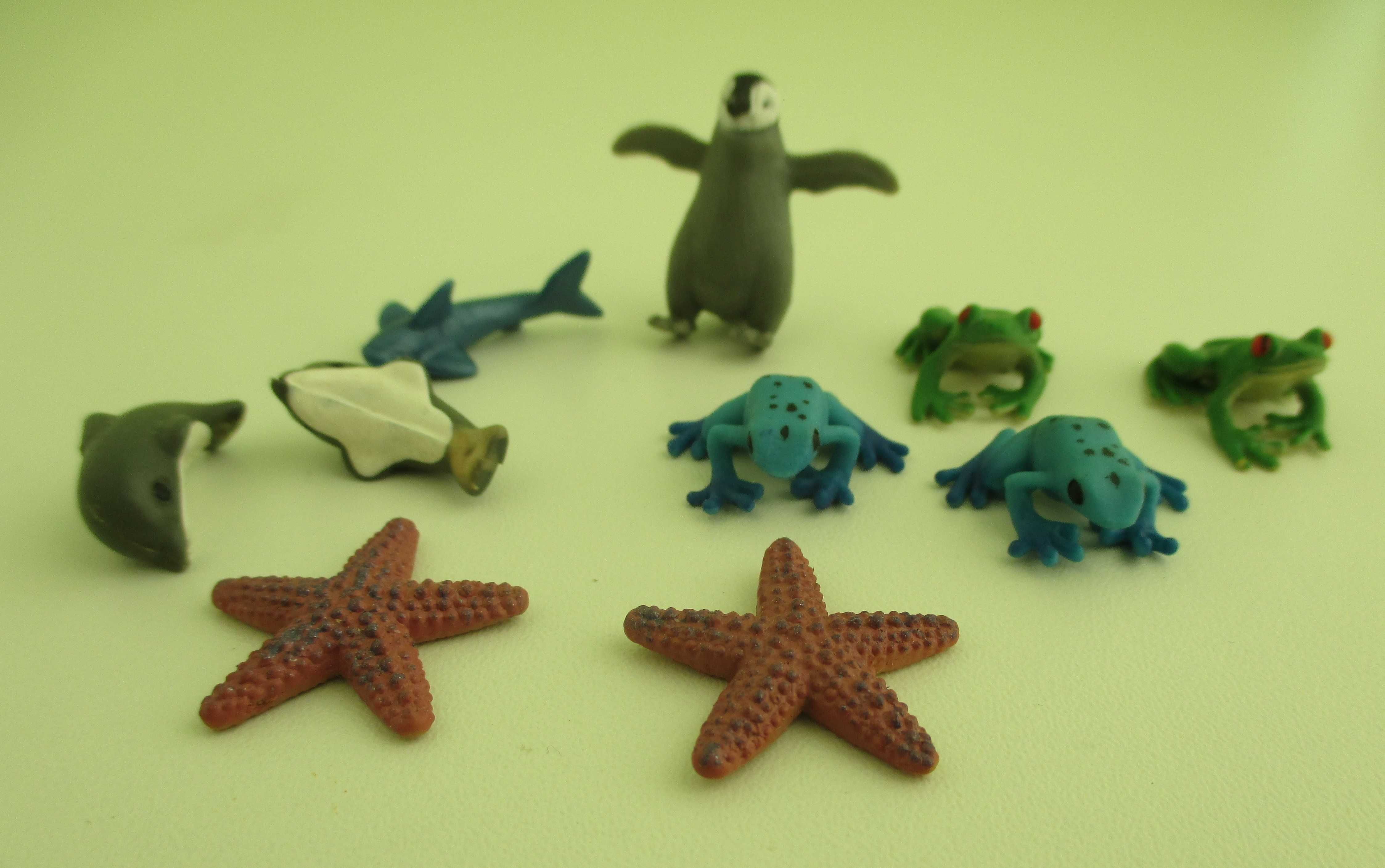 Pequeninos Animais Marinhos em PVC