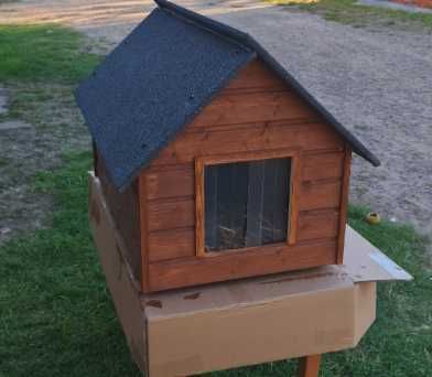 Nowa Buda dla Psa XL Ocieplana na Zimę Rozm. 101x69x69