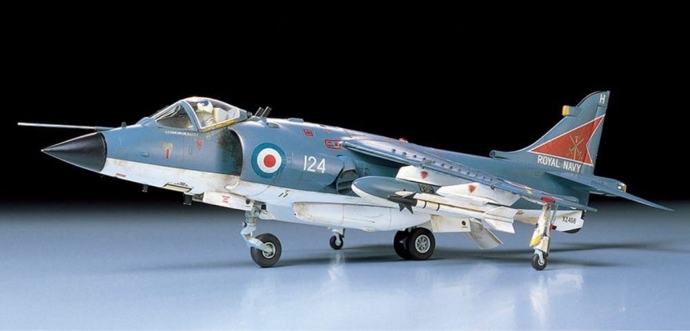 Samolot Hawker Siddeley Sea Harrier FRS.1 model 1:48 Tamiya 61026