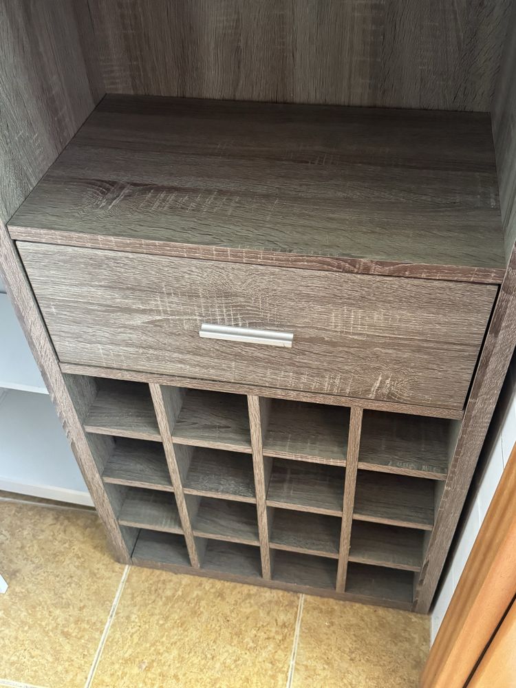 Movel sala com garrafeira