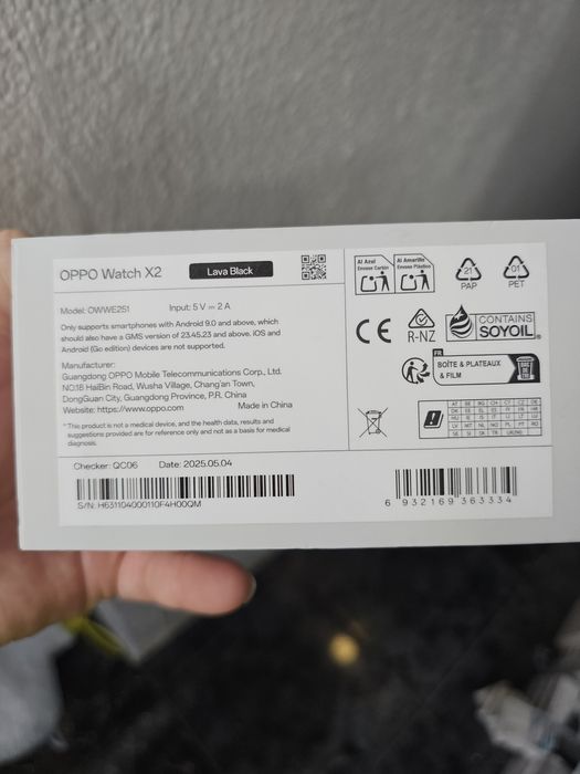 Smartwatch Oppo watch X2..