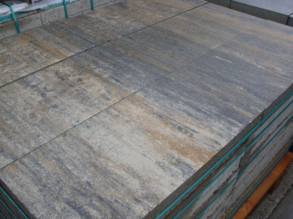 Płyta, kostka brukowa 30x60x6 szaro-grafitowa, szaro-piaskowa