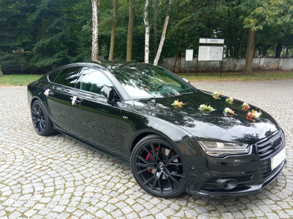 Auto do ślubu Audi A7 Competition