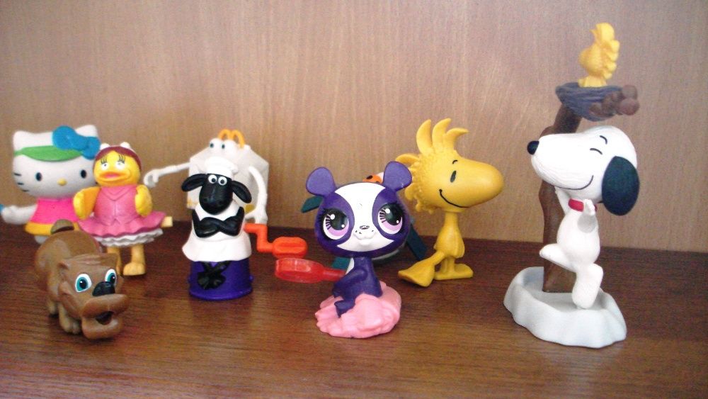 Игрушки из Макдональдса 10 шт