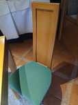 Sala Completa Cerejeira e Vidro (Madeira maciça)