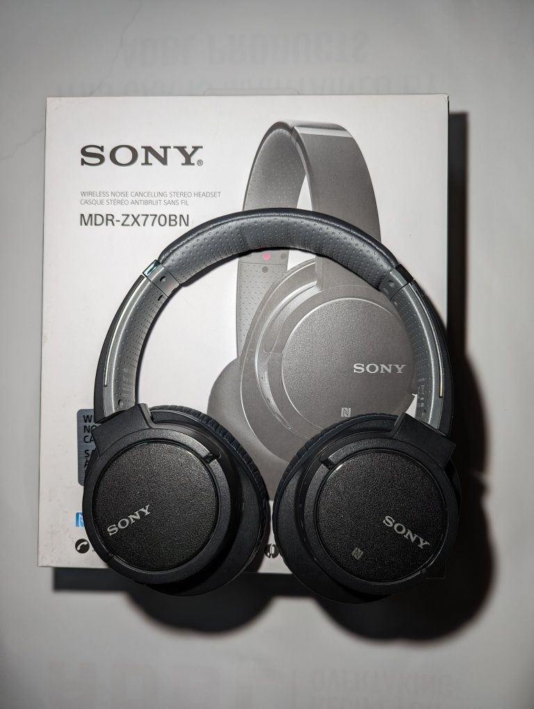 Bezprzewodowe słuchawki SONY MDR-ZX770BN