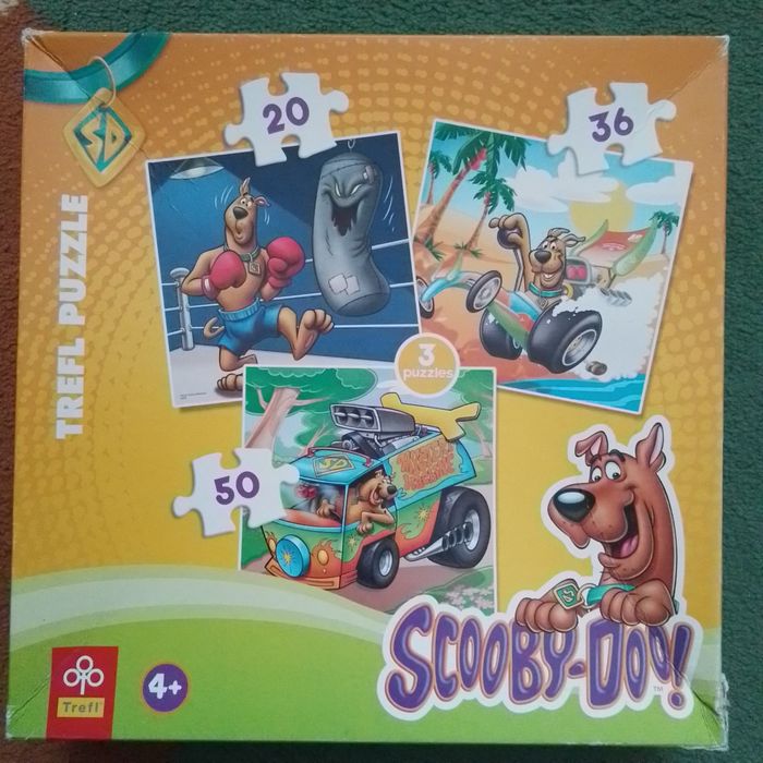 Puzzle Trefl Scooby-Doo 3 w 1