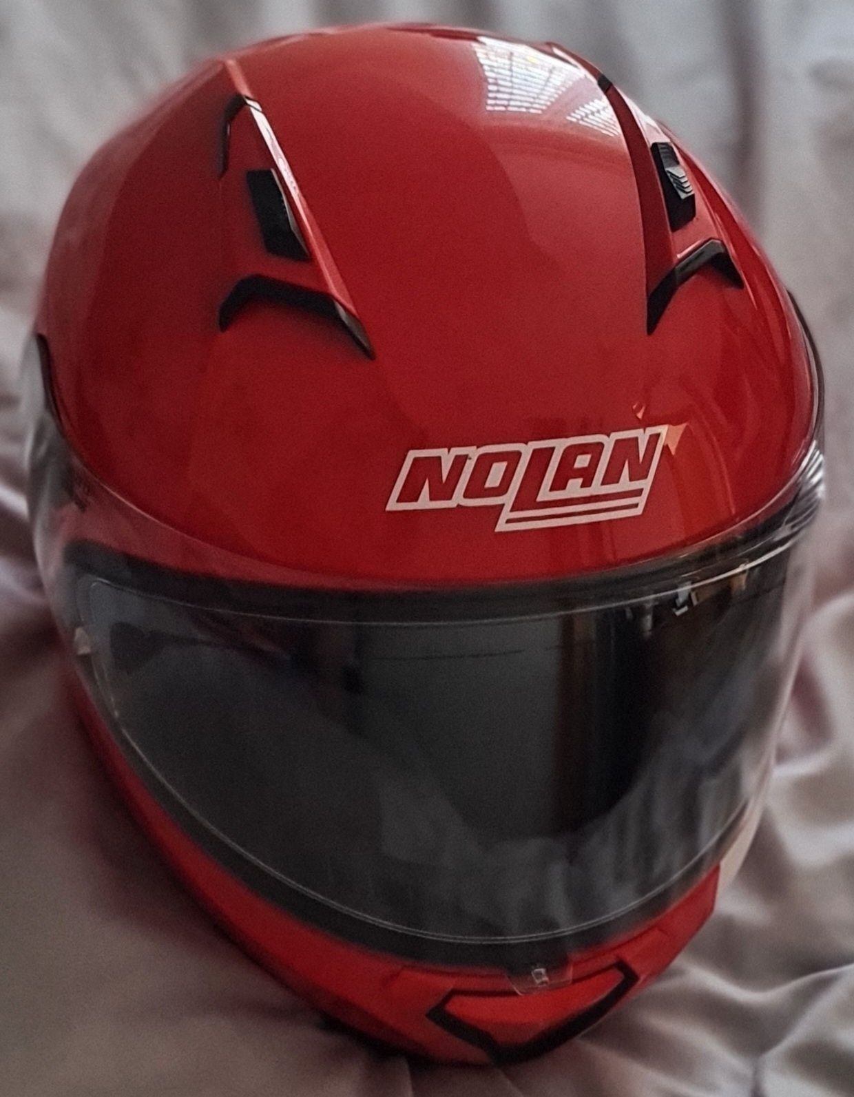 Kask motocyklowy Nolan N87 czerwony  rozmiar L