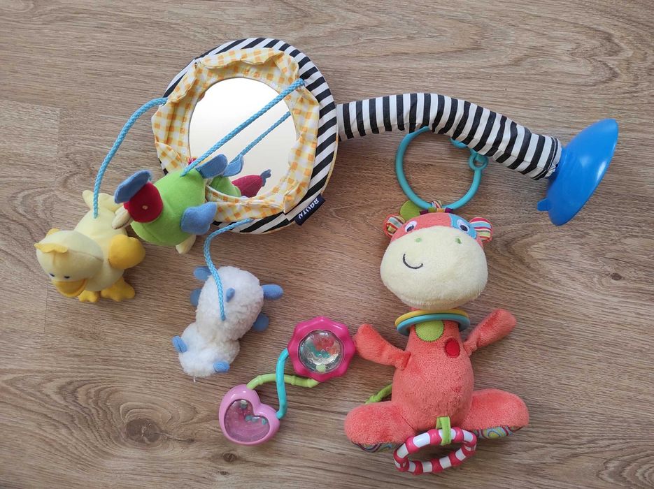 Брязкальця для немовлят, підвіски на ліжечко, візочок