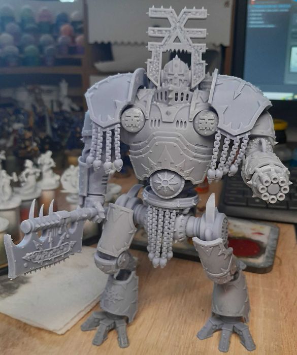 Druk 3D: Warhammer: Chaos Space Marines Emperor’s Children, Krieg, SoB