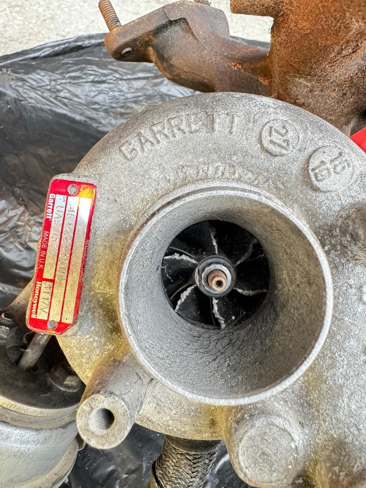 Turbo GT17V a precisar de reparação