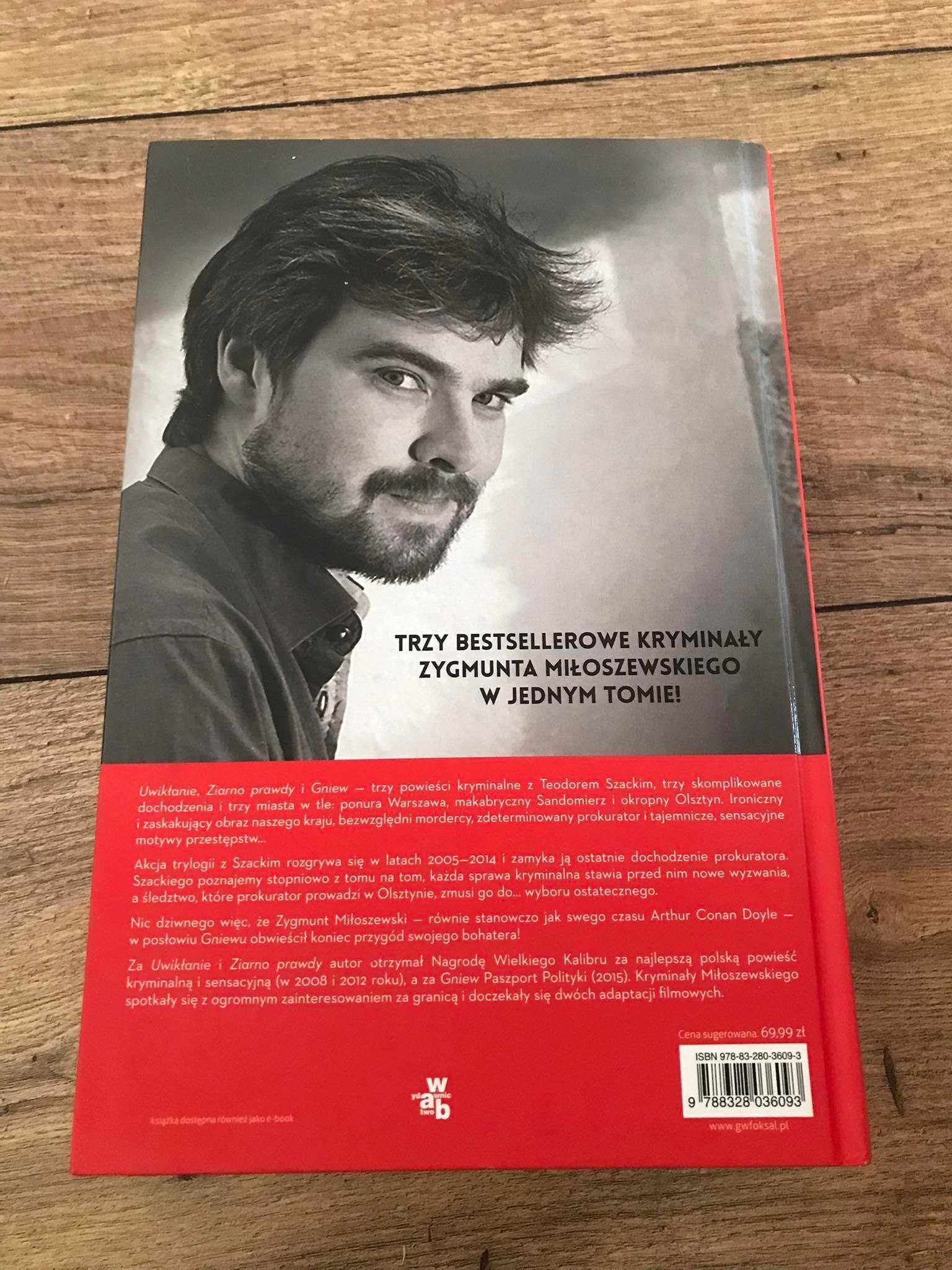 Z. Miłoszewski "Szacki" trylogia Nowa w grubej oprawie