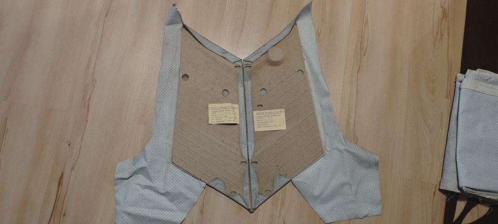 FSO Fiat 125  tapicerka podsufitka+ boczki prawa lewa 100 Procent oryg