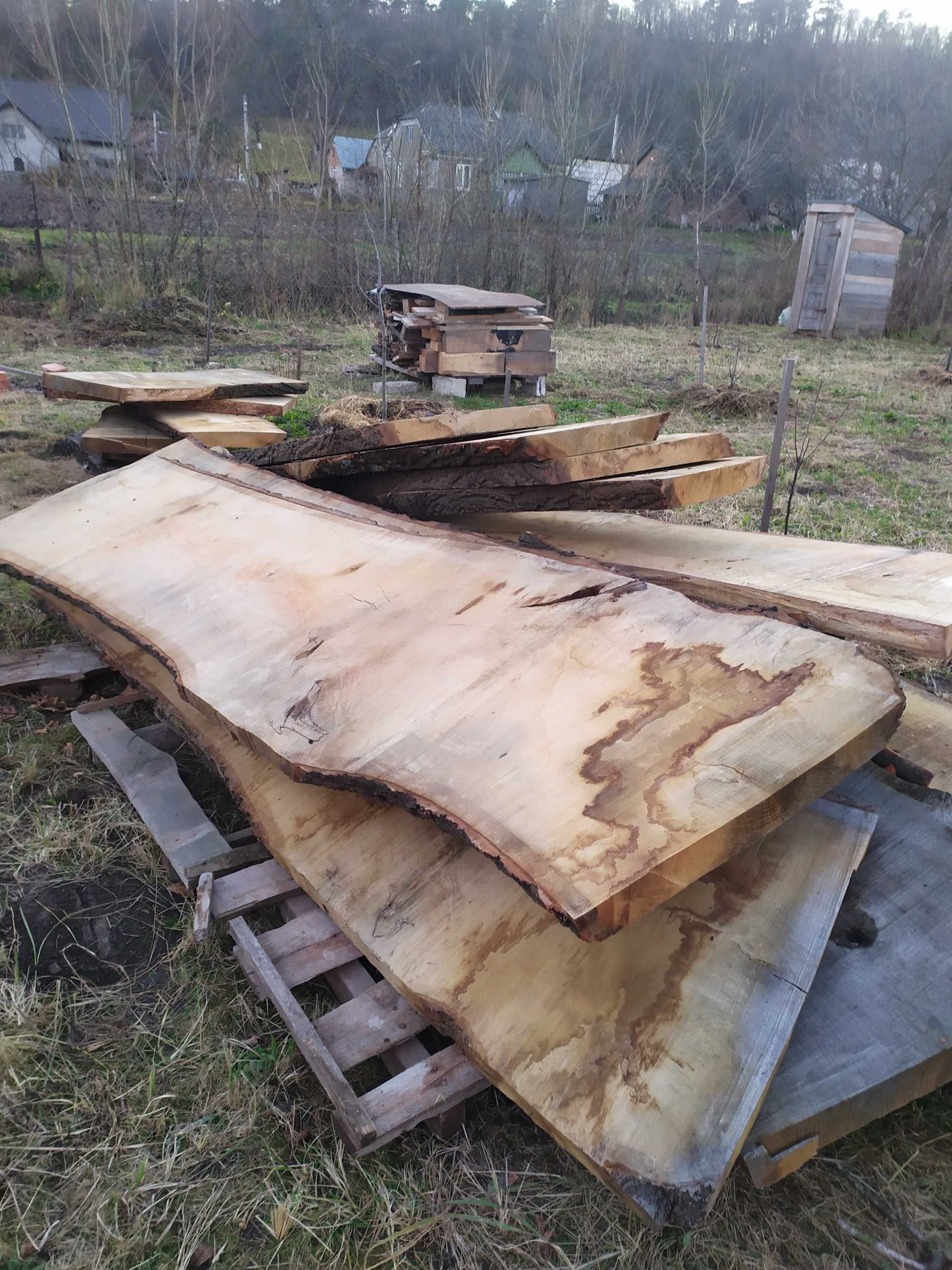 Продам слеб із дуба різних геометрій
