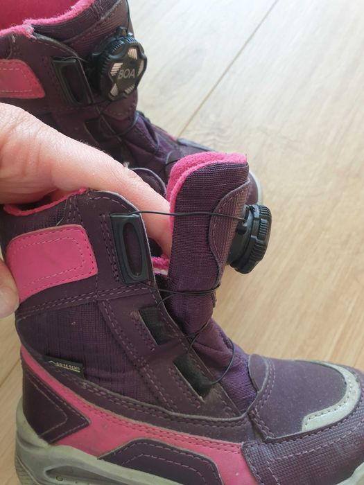 Buty zimowe Super fit, rozmiar 25, z GORE-TEXEM. POLECAM!