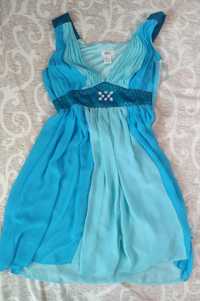 ніжна блакитна літня сукня 46 р. фірма бонпрікс