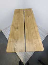 Стіл дерев'яний з дубу + епоксидна смола /Стол из дерева/ Стол из дуба