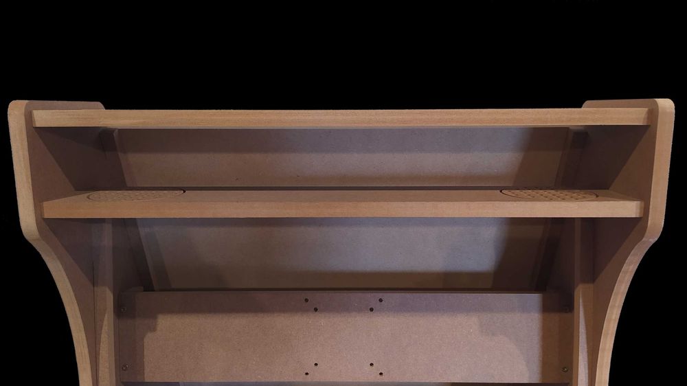 Bartop Arcade do złożenia 24" MDF 16mm automat retro MAME diy obudowa