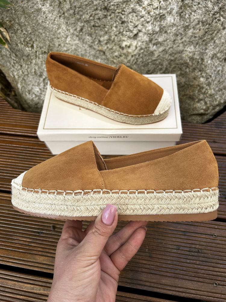 Espadryle Camel Vices r38