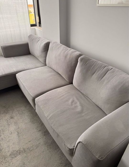 Sofá com chaise longue