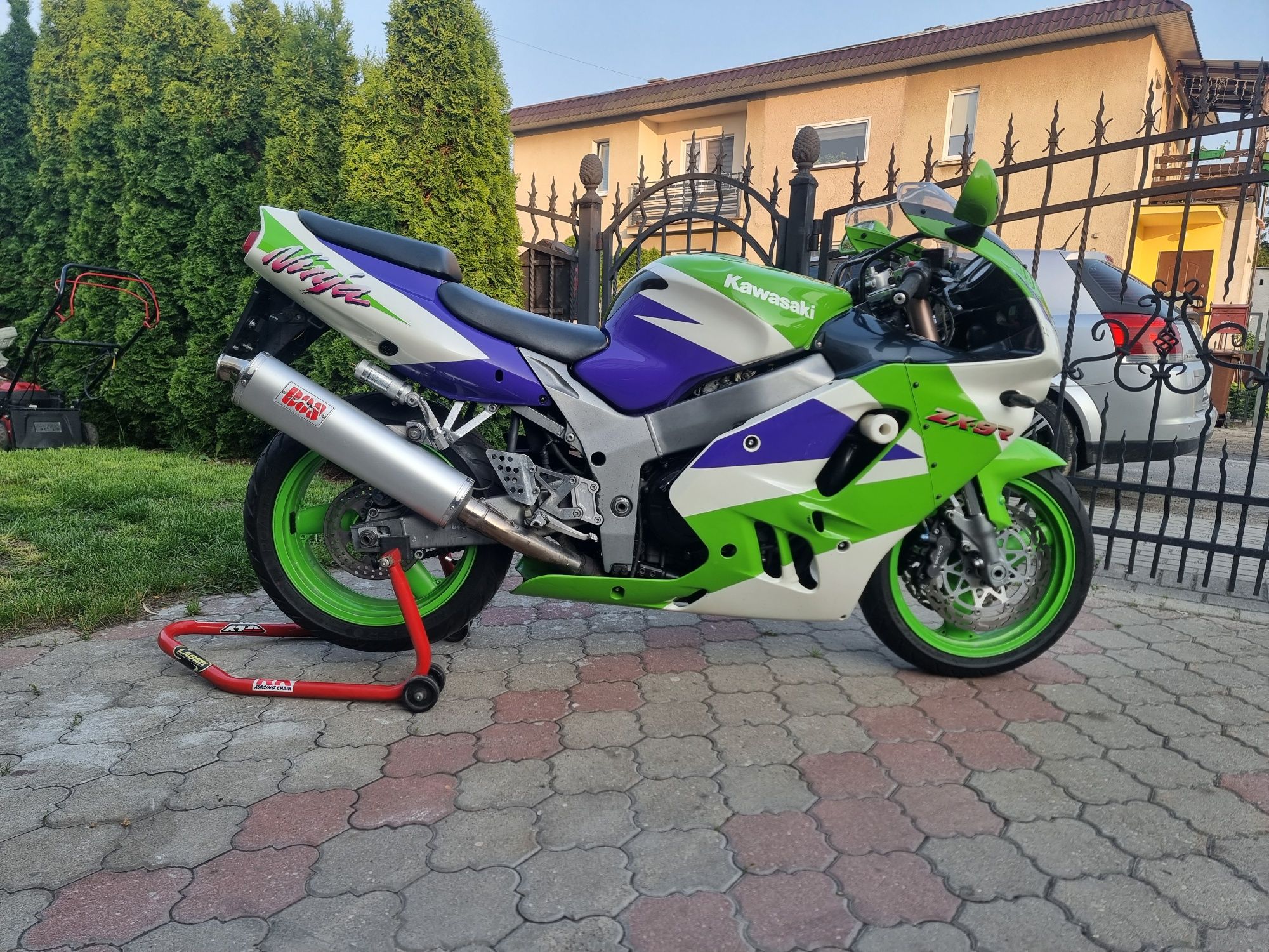 KAWASAKI ZX-9R 1995R. 143km Mocna i nieokrzesana.