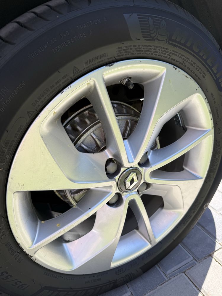 Alufelgi 16’ 4x100 Renault clio, Dacia