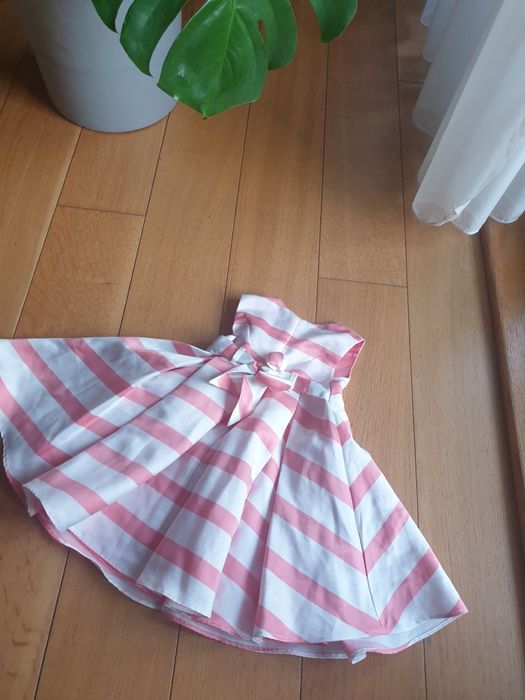 Sukieneczka  satynowa Monsoon 68-74cm