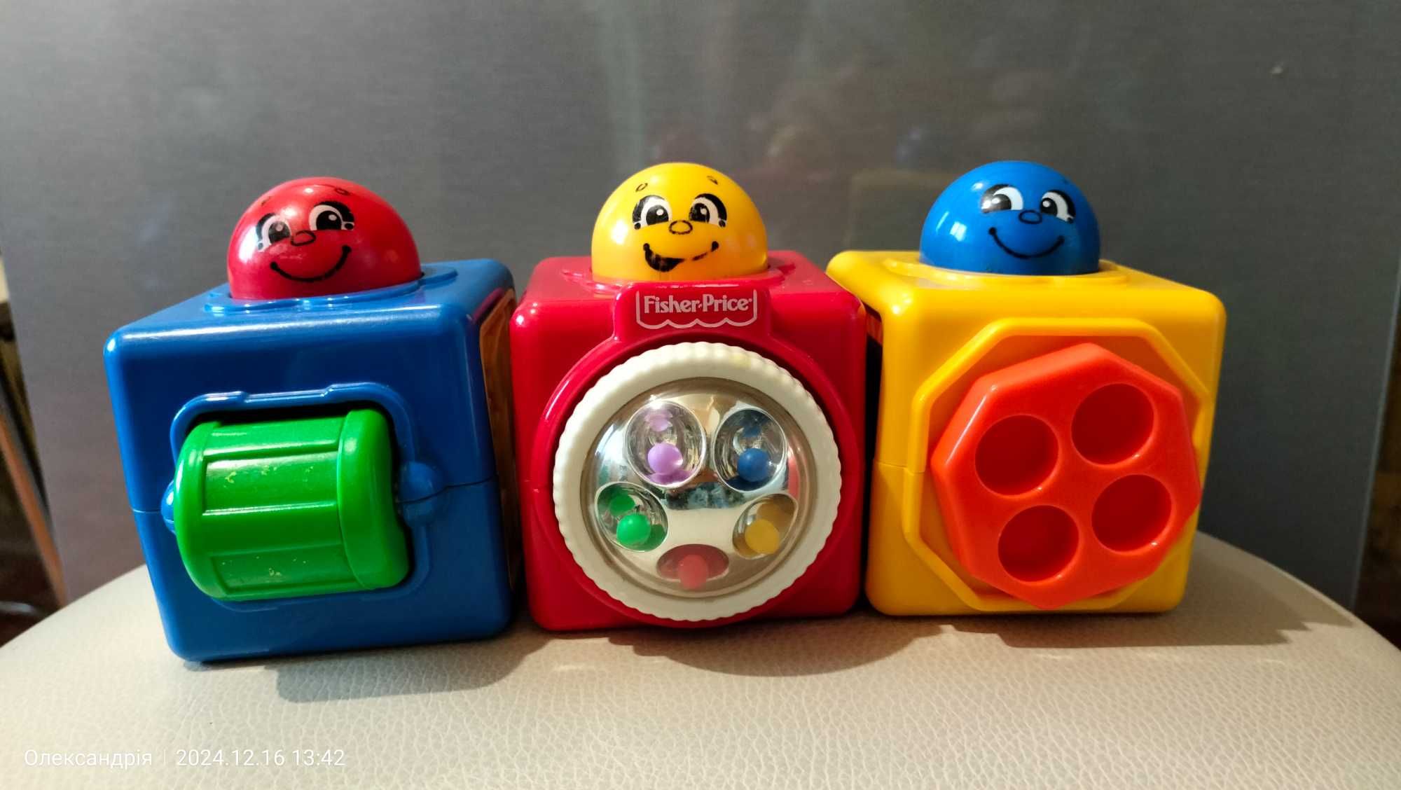 Кубики Fisher price