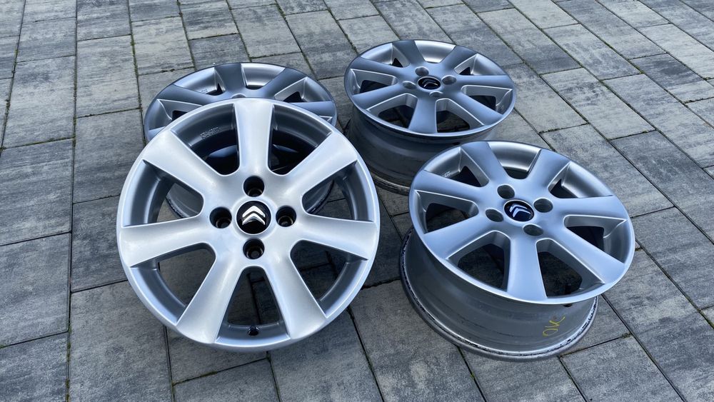 Felgi aluminiowe Borbet do Citroen C4 4x108 16 cali C3 Peugeot